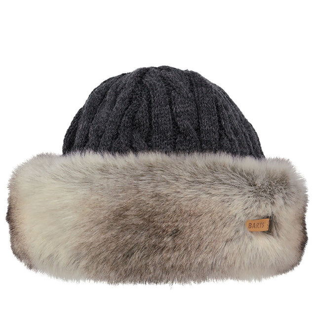 BARTS -FUR CABLE BAND HAT