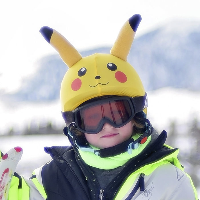 Evercover Pikachu Pokemon Helmet Cover