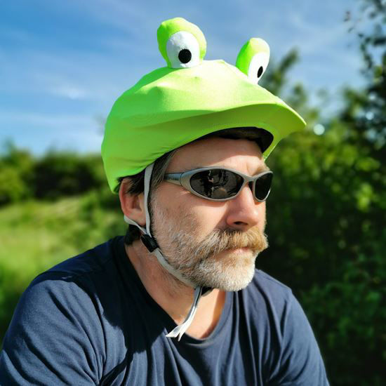 Coolcasc - Animal Frog helmet cover