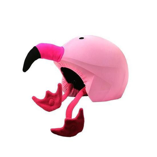 Coolcasc - Animal Pink Flamingo helmet cover