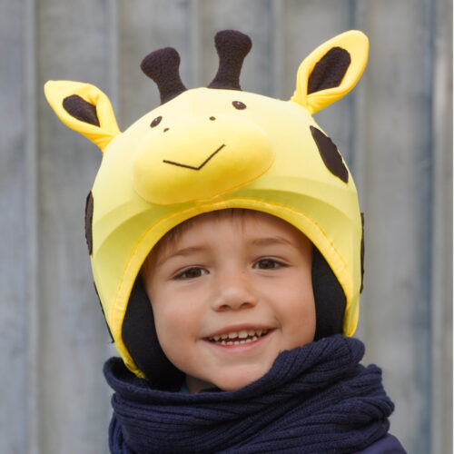 Coolcasc - Animal Giraffe helmet cover