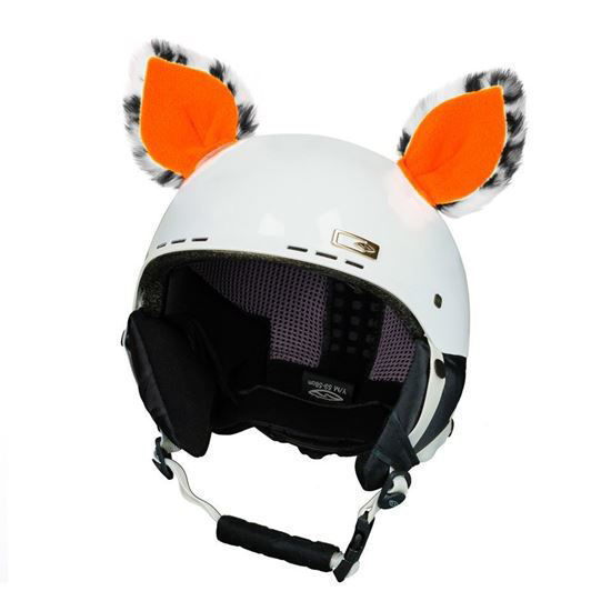 neon ski helmet cover